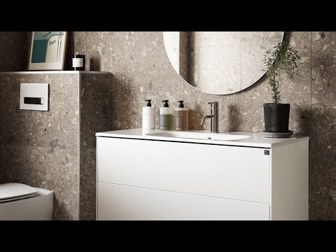 Tvättställsskåp Ballingslöv KH100 Lessmore med 1 Låda