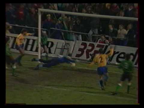 Брондбю - Торпедо: 1-0. Кубок УЕФА 90-91