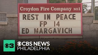 Community in Bucks County honors veteran firefighter who died after being injured while on duty