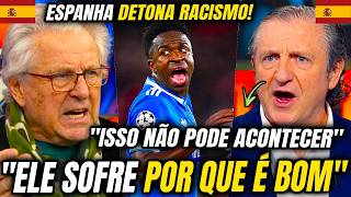 🚨 EITA! Olha como a MÍDIA ESPANHOLA REAGIU ao SHOW do VINI JR após ATAQUES RACISTAS!