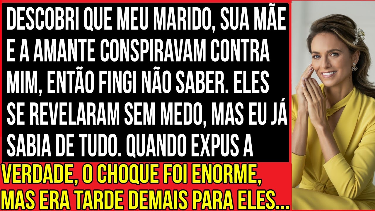 SABENDO QUE MEU MARIDO, SUA MÃE E A AMANTE CONSPIRAVAM CONTRA MIM, ME FIZ DE LOUCA PARA ELES...