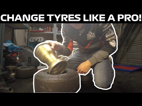 How To Change Your Go Kart Tyres WITHOUT Tyre Tools (VERY Easy)