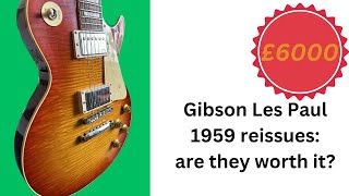 Video thumbnail for Gibson Les Paul 1959 reissue review: is it worth the price? by Six String Sage