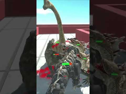 Skull Crawler Vs Brachiosaurus,Kozarog,Trex and Hydra  #shorts