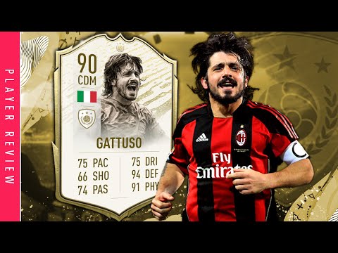 FIFA 20 Icon Swaps Gattuso Review | 90 Prime Icon Moments Gattuso Player Review