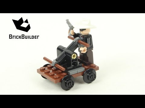 Vidéo LEGO The Lone Ranger 30260 : Lone Ranger's Pump Car (Polybag)