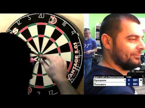 Дартс клуб на Лермонтовском турнир 02.03.17