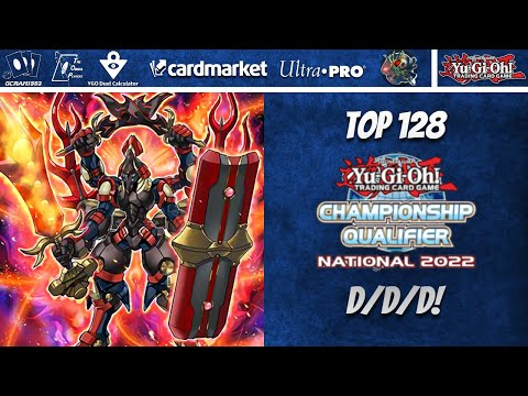 Yu-Gi-Oh! Top 128 Italian National Championship & 1st Place Win a Mat D/D/D Deck | Matteo Trombotto