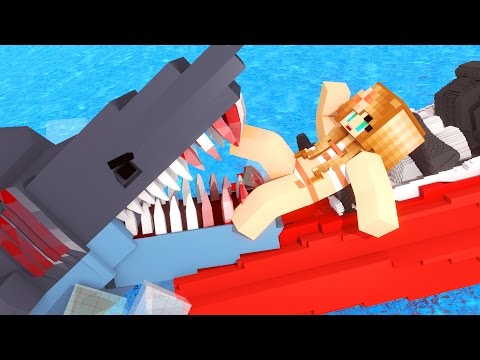 Jaws Movie - The First Shark Attack! (Minecraft Roleplay) #1