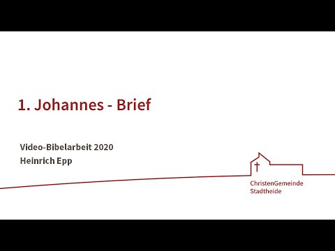 Video-Bibelarbeit vom 16.04.2020: Jesus – Anwalt der Sünder