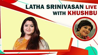 Interview with actor-politician Khushbu Sundar
