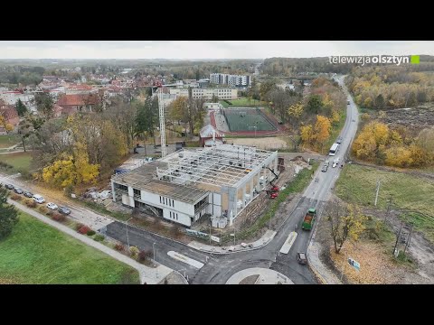 Olsztynek rozwija się dynamicznie – nowe rondo i hala sportowa zmieniają oblicze miasta