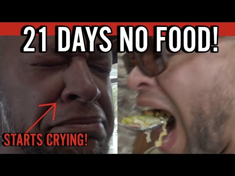 EATING AFTER 21 DAY FAST *Starts Crying*