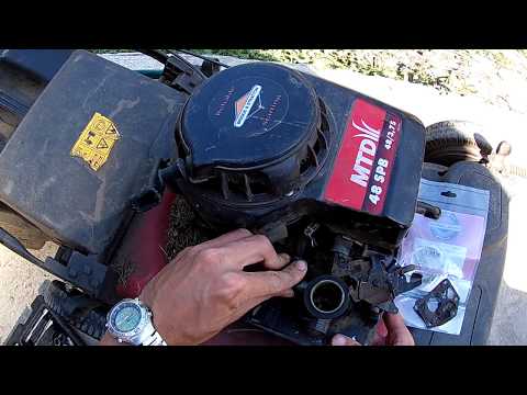 [DIY] Когда глохнет газонокосилка MTD. Ремонт карбюратора BRIGGS & STRATTON.