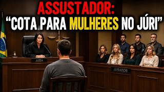 ASSUSTADOR: PROJETO QUER GARANTIR 4 MULHERES EM JÚRI DE 7 EM CASOS DE FEMINICÍDIO! O TRIBUNAL FEMIMI