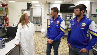 NAPA Racing UK Drivers Visit NAPA Oil Factory ft. Valvoline