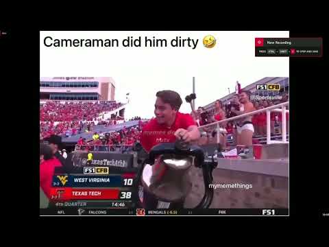 Cameraman did him dirty