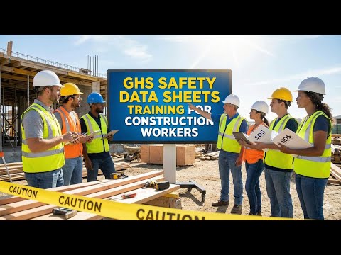 GHS Safety Data Sheets Training for Construction Workers - From SafetyVideos.com