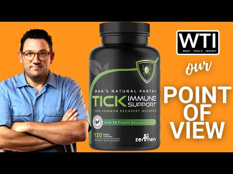 ZenMen Tick Immune Support Supplements - WTI product video review
