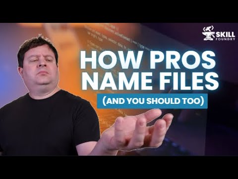 Naming Files and Directories the Right Way