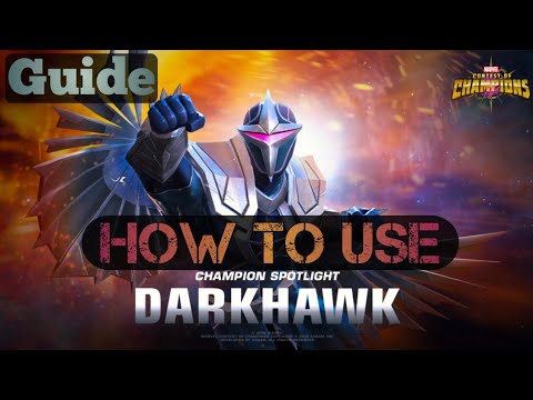 How to use Darkhawk |Guide|   Marvel Contest of Champions