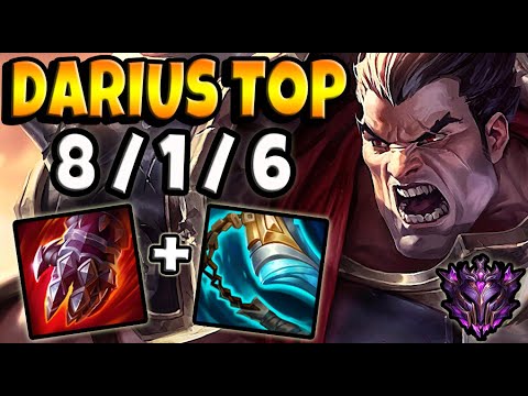 OTP Darius vs Camille [ TOP ] Lol Korea Master Patch 11.5 ✅