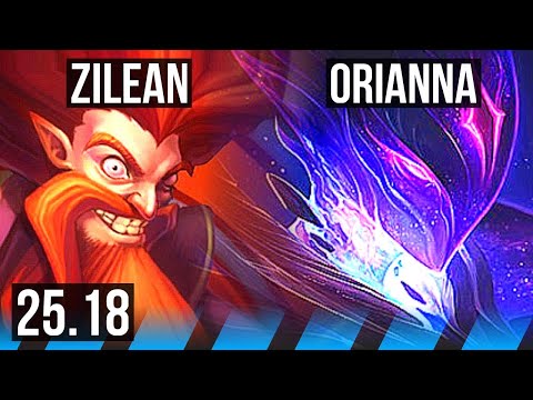 ZILEAN vs ORIANNA (MID) | 4/2/17 | KR Master | 25.18