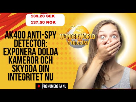 Så Upptäcker Du Dolda Kameror Med Denna Revolutionerande Teknik?