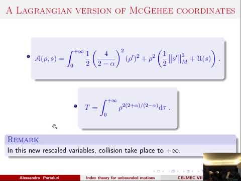 A. Portaluri “Stability dreams (with a symplectic friend) in Celestial Mechanics”
