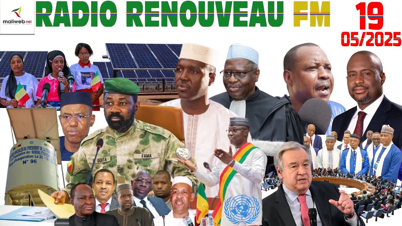 La Revue de Presse de la RADIO RENOUVEAU FM du 19 Mai 2025