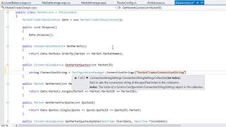 Lesson 10-5: Connect to a database using the SqlClient namespace