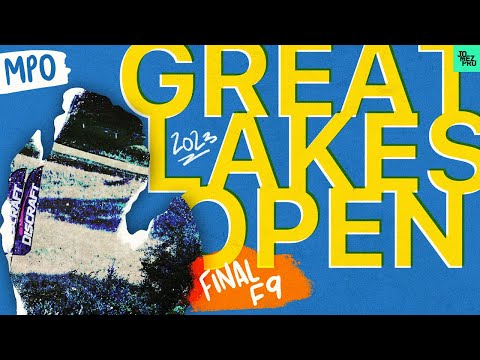 2023 Discraft Great Lakes Open|MPO FINALF9| Lizotte, McMahon, Redalen, Dickerson |JomezPro Disc Golf