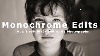 Black and White Processing of my Fuji Files