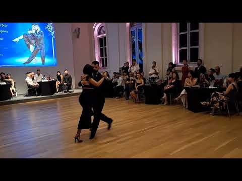 Al Verla Pasar (1/4). Javier Rodriguez and Fatima Vitale in Singapore. 11 Nov 2023.