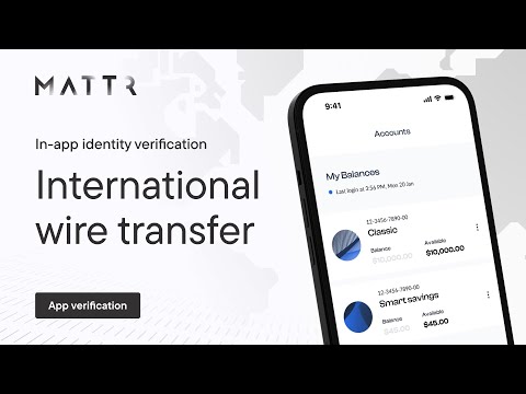 International wire transfer | Capability demo