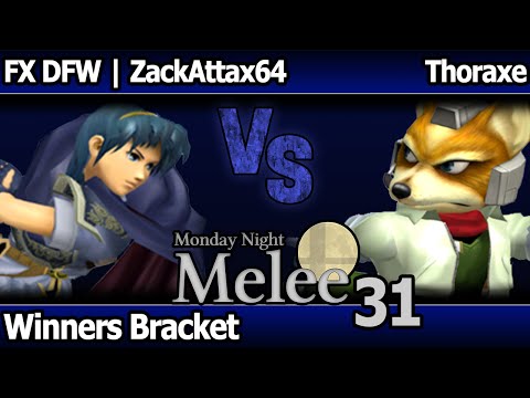 MNM 31 Melee - FX DFW | Lunchables (Marth) vs Thoraxe (Fox, Marth) - Winners Bracket