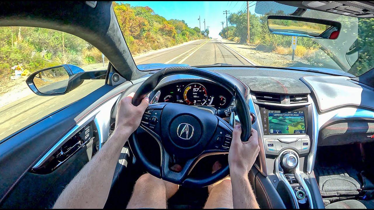 2022 Acura NSX Type S - POV Test Drive (Binaural Audio)