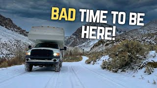 I Wasn't Expecting THIS! Winter Truck Camping In Idaho