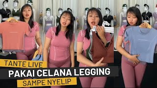 Download lagu LIVE!! JUALAN ONLINE PAKAI CELANA LEGGING PINK EMPUK BANGET BAHANNYA mp3
