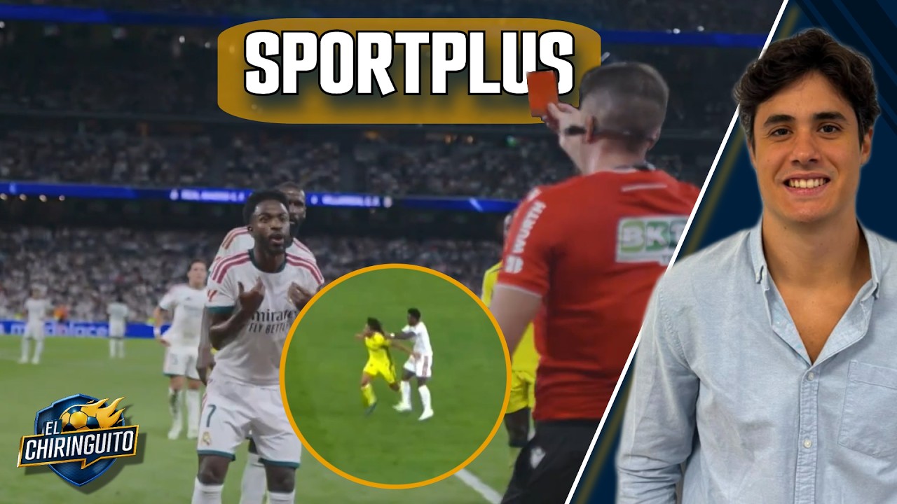 💥 ¿ERA ROJA A VINICIUS POR EL AGARRÓN DE PELO? | SPORTPLUS