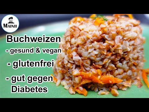 Buchweizen mit Gemüse, vegan und glutenfrei