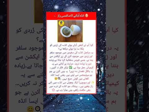 Why Boiled Egg Yolks Turn Green? 🥚 | Amazing Science Fact Explained #facts