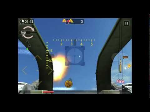 Medal Of Gunner iPhone Gameplay - CrazyMikesapps
