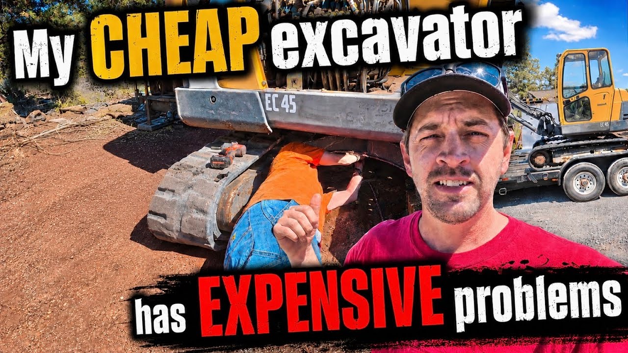 We Found The Problem With My "Cheap" Excavator...