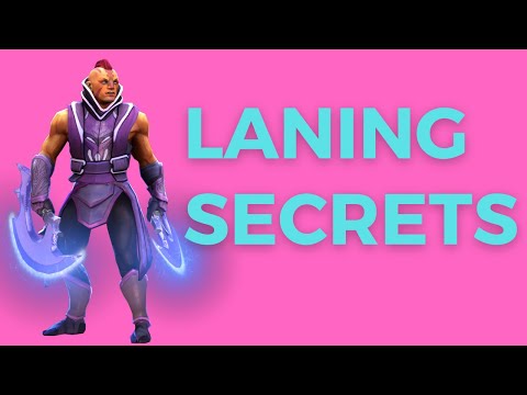How to LANE like 11k MMR.. ( DOTA 2 )