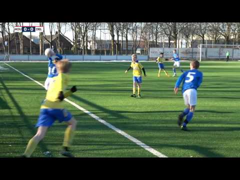 SV Houten O13-1 - Delta Sports O13-1 zaterdag 21 januari 2017