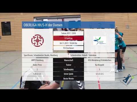 Oberliga HH/SH | Damen | 17/18 | AMTV HH vs. SC Alstertal-Langenhorn | Spielbericht | SPRUNGWURF.TV