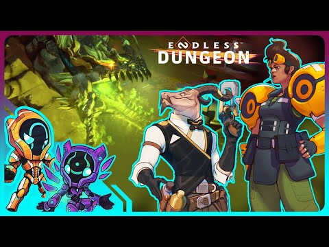 Incredible Co-Op Top Down Shooter x Tower Defense Roguelite! - Endless Dungeon