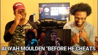 The Voice 2017 Knockout - Aliyah Moulden: &quot;Before He Cheats&quot; (REACTION)