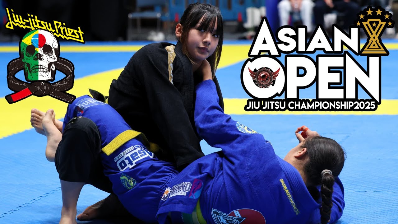 【FULL FIGHT】イザベラ・カドグチ vs シエンナ・ベラスケス / ASJJF ASIAN OPEN 2025 【ブラジリアン柔術】